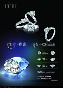 钻石戒指饰品广告设计PSD素材免费下载 编号7110379 红动网